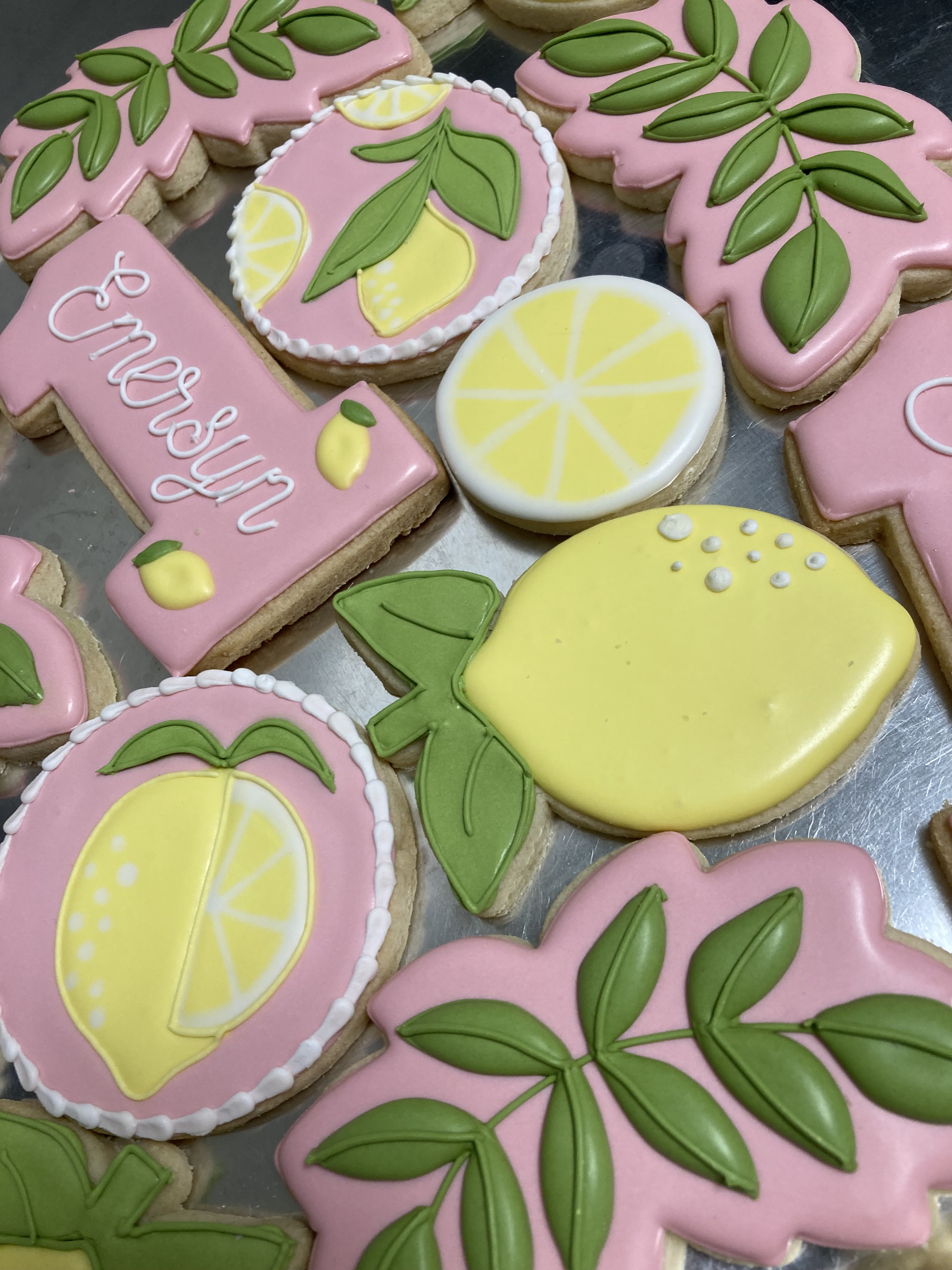 1st Birthday Cookies